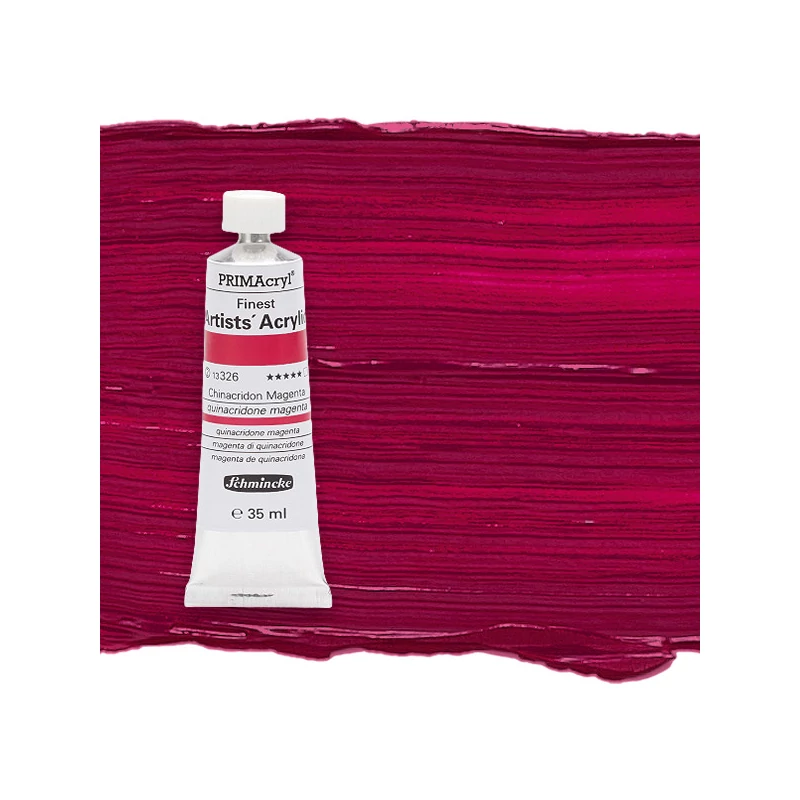 Schmincke PRIMAcryl akrilna boja, 35 ml - 326, quinacridone magenta