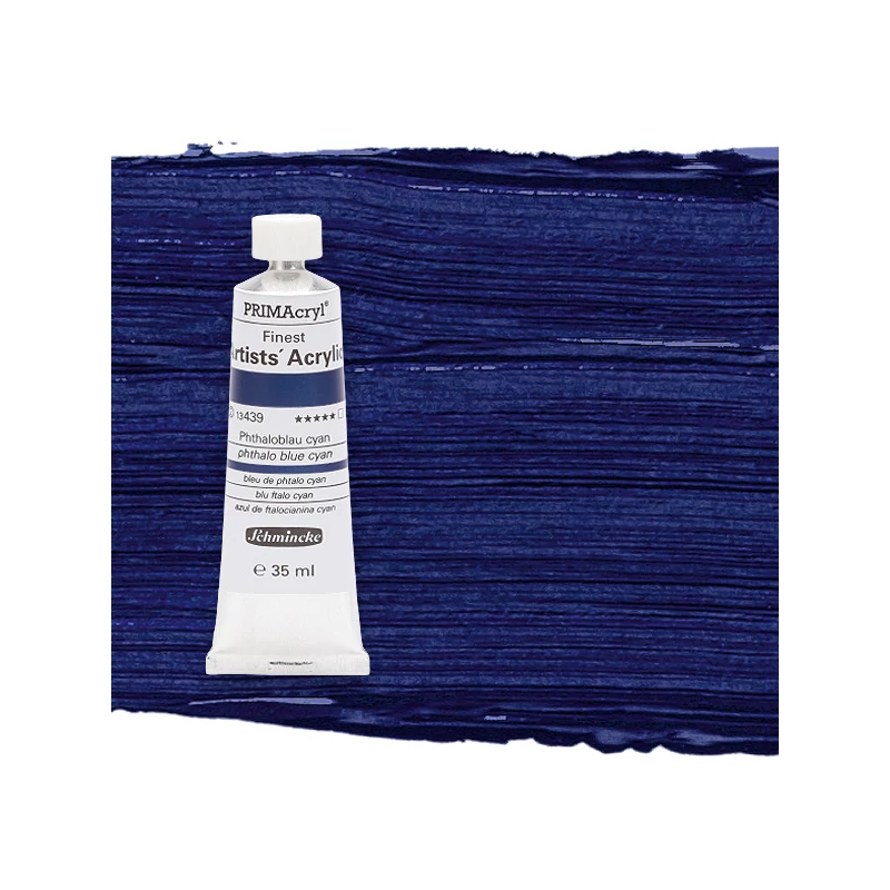 Schmincke PRIMAcryl akrilna boja, 35 ml - 439, phthalo blue cyan