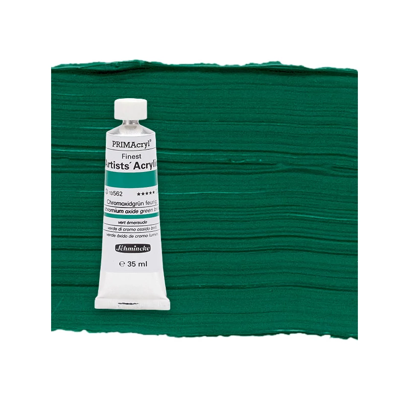 Schmincke PRIMAcryl akrilna boja, 35 ml - 562, chromium oxide green brilliant