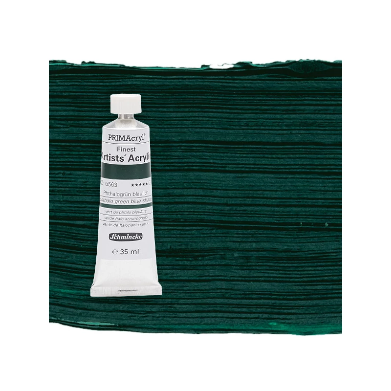 Schmincke PRIMAcryl akrilna boja, 35 ml - 563, phthalo green blue shade