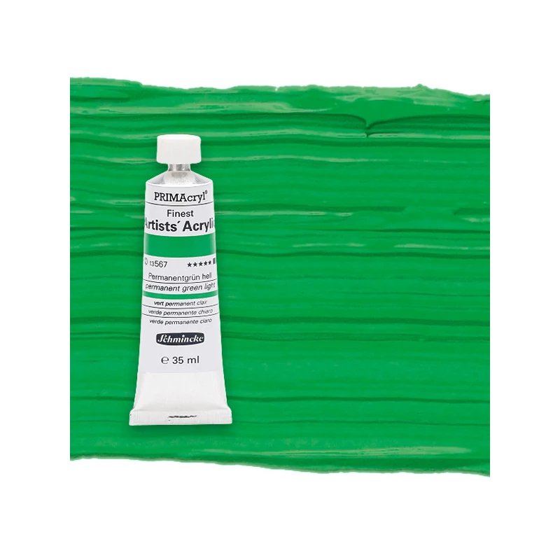 Schmincke PRIMAcryl akrilna boja, 35 ml - 567, permanent green light