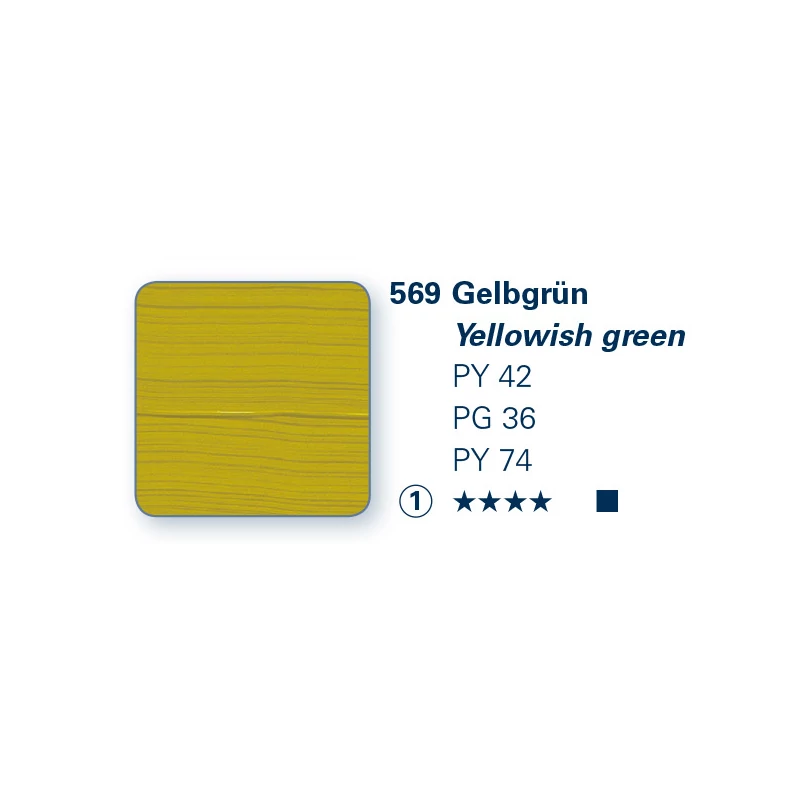 Schmincke PRIMAcryl akrilna boja, 35 ml - 569, yellowish green