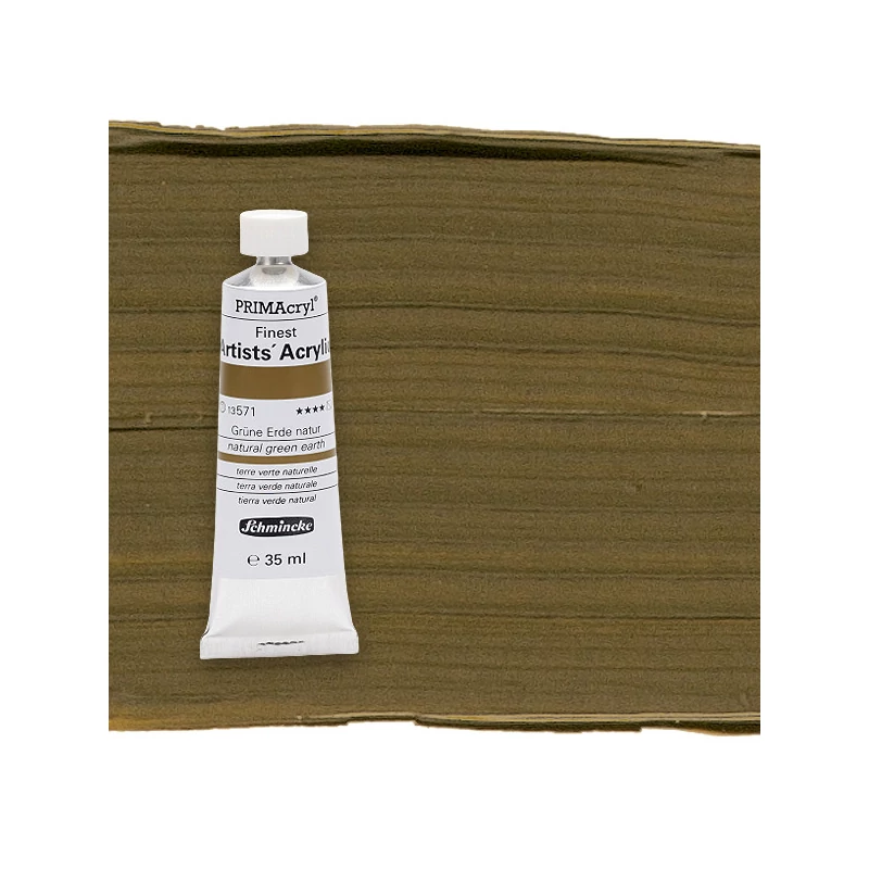 Schmincke PRIMAcryl akrilna boja, 35 ml - 571, natural green earth