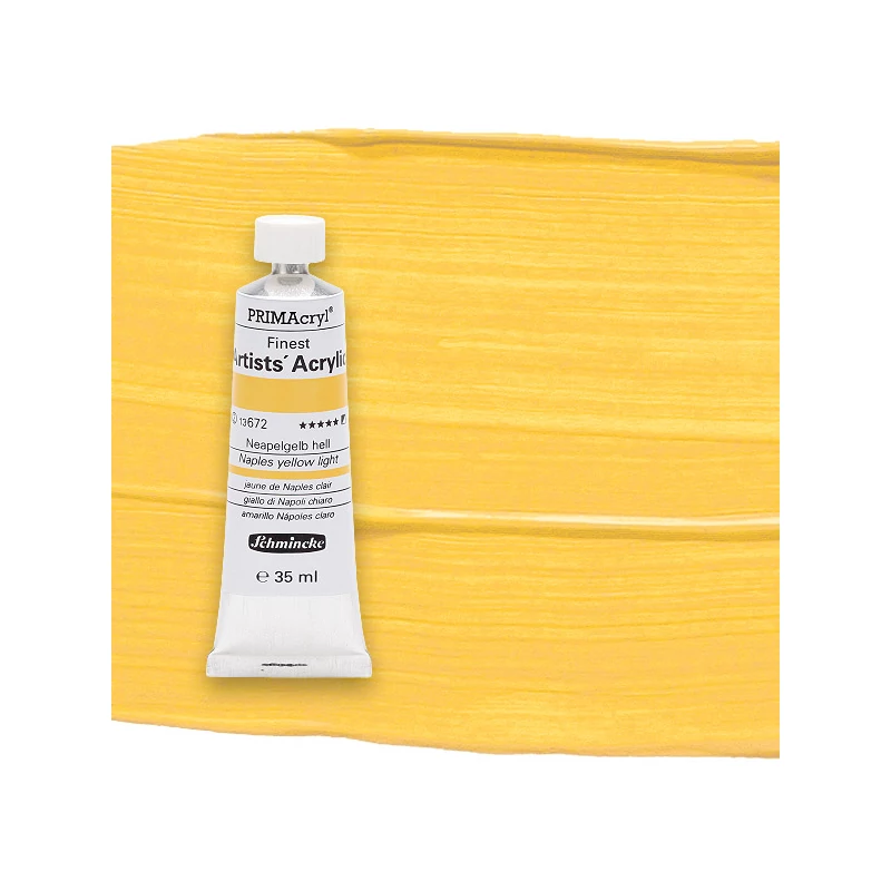 Schmincke PRIMAcryl akrilna boja, 35 ml - 672, naples yellow light