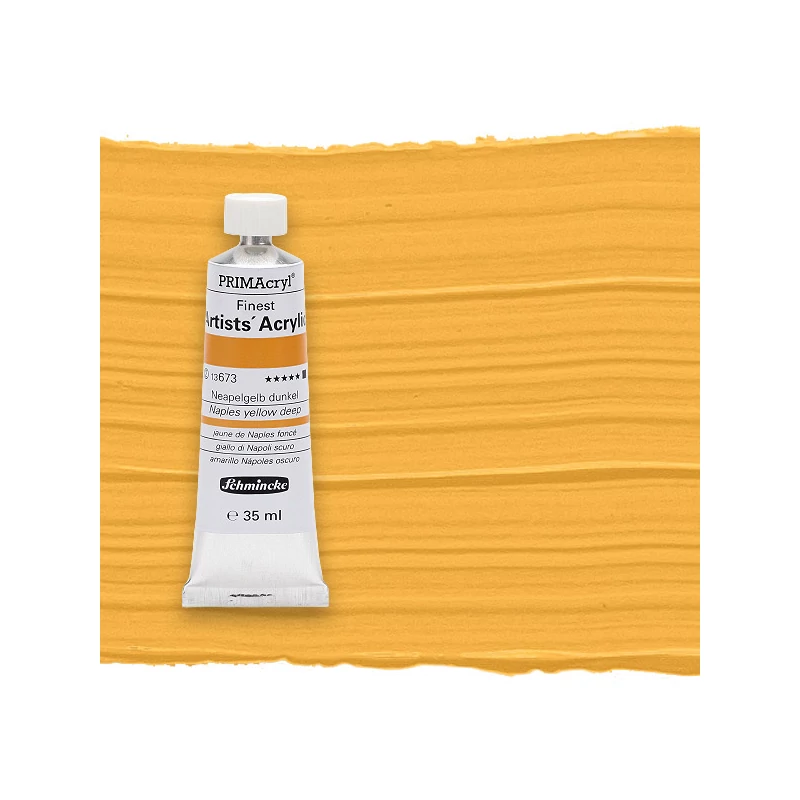 Schmincke PRIMAcryl akrilna boja, 35 ml - 673, naples yellow deep