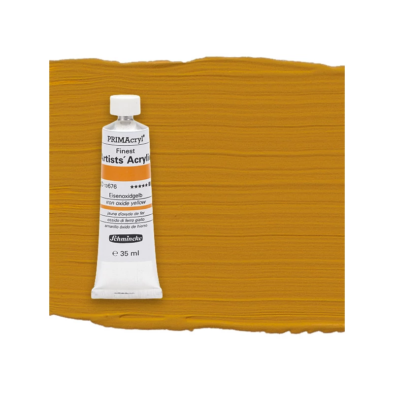 Schmincke PRIMAcryl akrilna boja, 35 ml - 676, iron oxide yellow