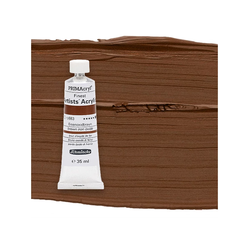 Schmincke PRIMAcryl akrilna boja, 35 ml - 683, brown iron oxide