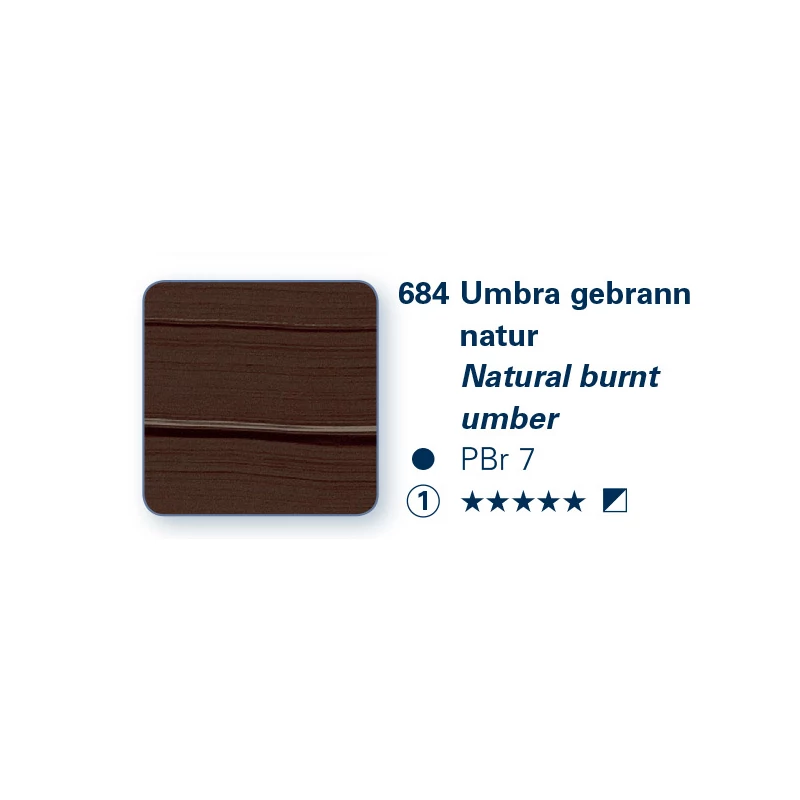 Schmincke PRIMAcryl akrilna boja, 35 ml - 684, natural burnt umber