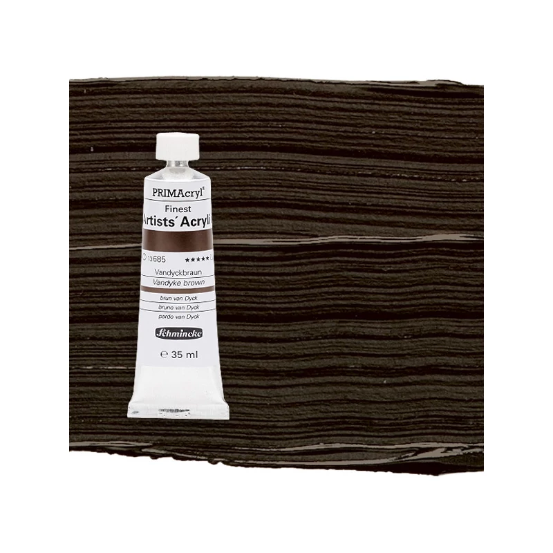 Schmincke PRIMAcryl akrilna boja, 35 ml - 685, vandyck brown