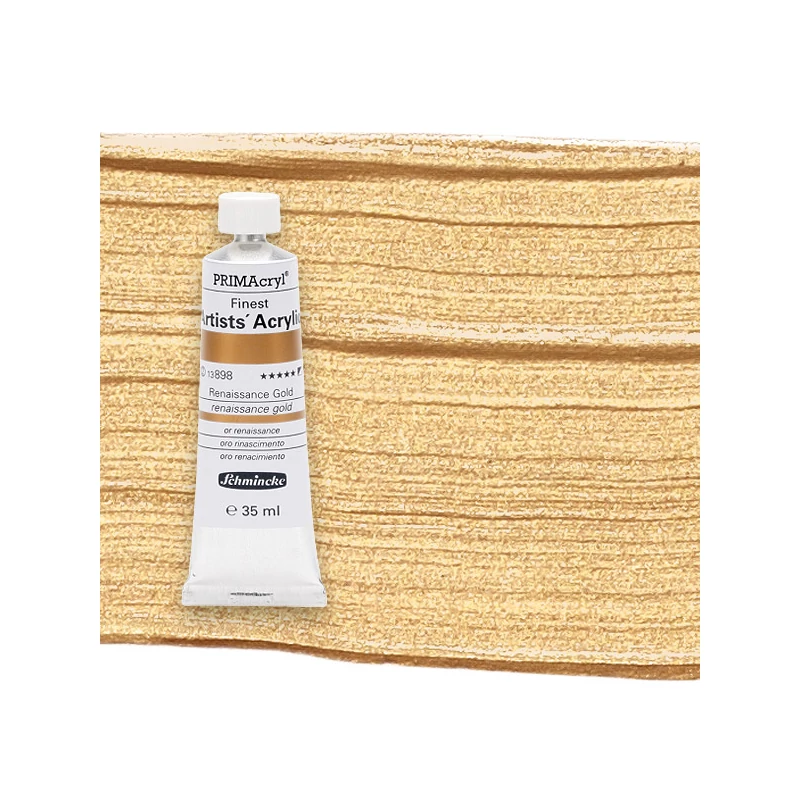 Schmincke PRIMAcryl akrilna boja, 35 ml - 898, renaissance gold