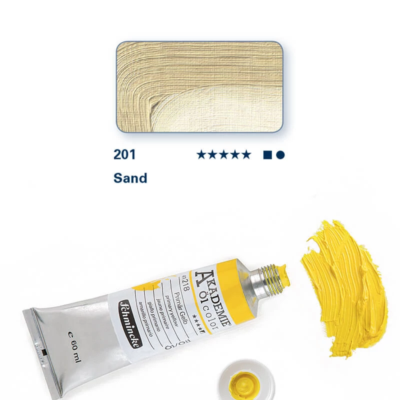 Schmincke Akademie uljana boja, 60 ml - 201, sand