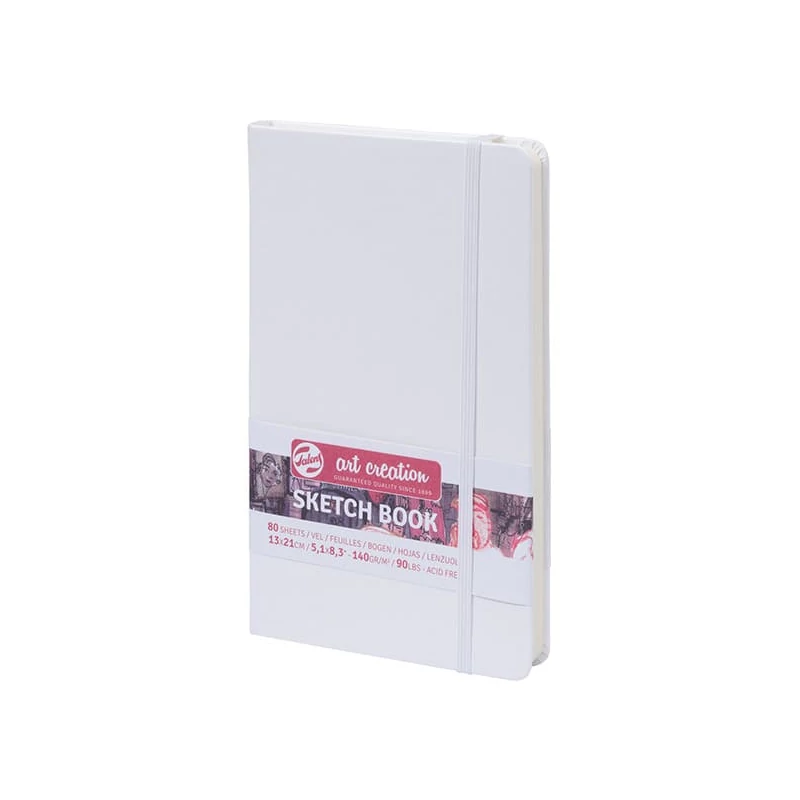 Talens Art Creation Sketch Book blok za crtanje i skiciranje, 140 g, 80 listova - 13x21 cm, bijeli