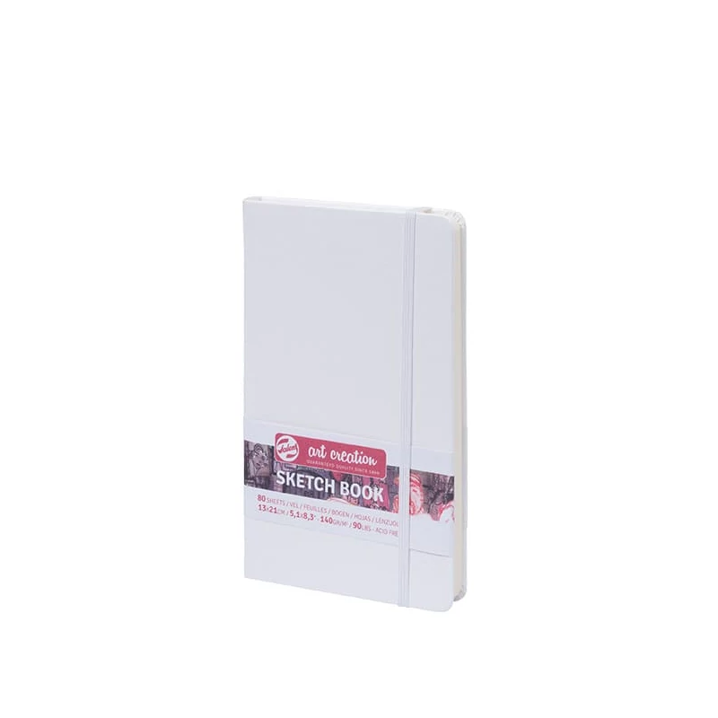 Talens Art Creation Sketch Book blok za crtanje i skiciranje, 140 g, 80 listova - 13x21 cm, bijeli