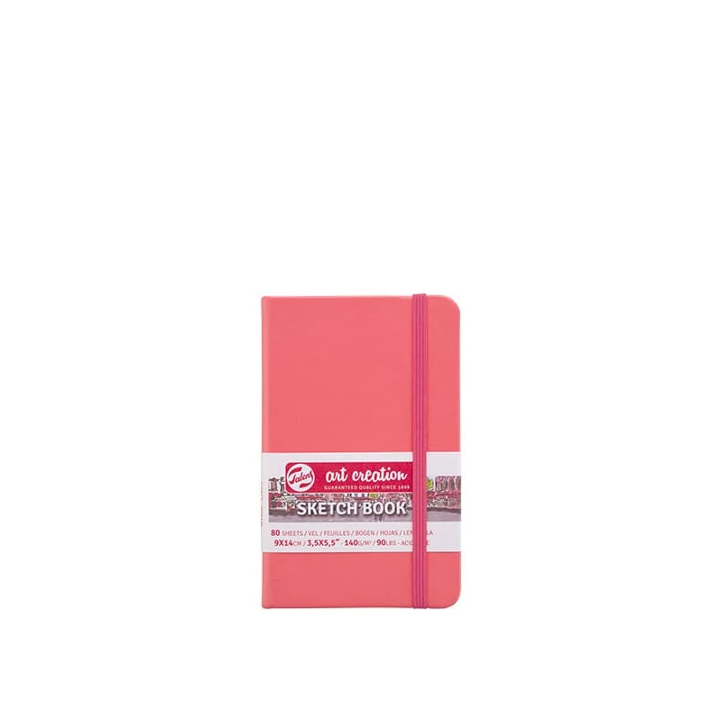 Talens Art Creation Sketch Book blok za crtanje i skiciranje, 140 g, 80 listova - 9x14 cm, koralj