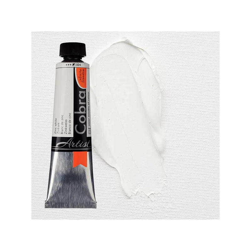Talens Cobra vodena uljana boja, 40 ml - 104, zinc white