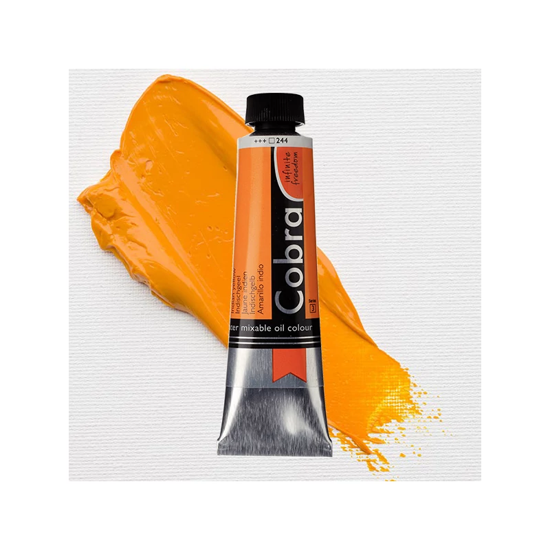 Talens Cobra vodena uljana boja, 40 ml - 244, indian yellow
