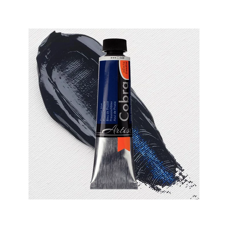 Talens Cobra vodena uljana boja, 40 ml - 508, prussian blue