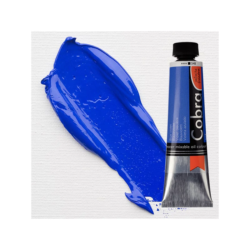 Talens Cobra vodena uljana boja, 40 ml - 548, blue violet