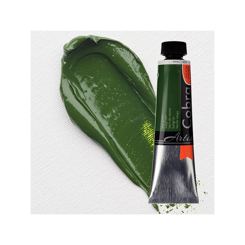 Talens Cobra vodena uljana boja, 40 ml - 623, sap green