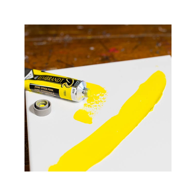 Talens Rembrandt uljana boja, 40 ml - 254, permanent lemon yellow