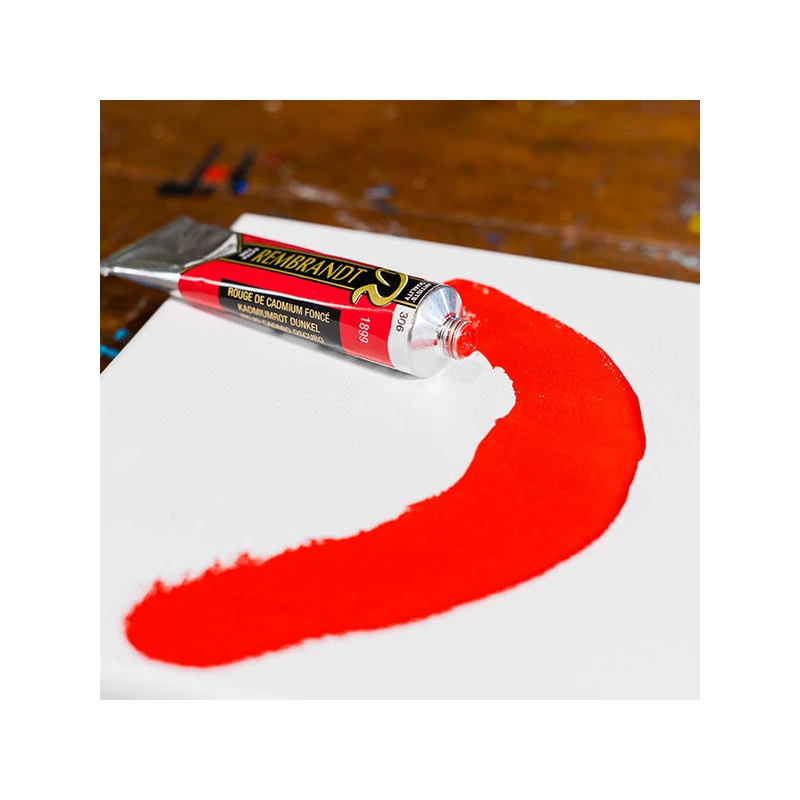 Talens Rembrandt uljana boja, 40 ml - 306, cadmium red deep