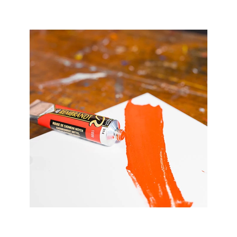 Talens Rembrandt uljana boja, 40 ml - 314, cadmium red medium