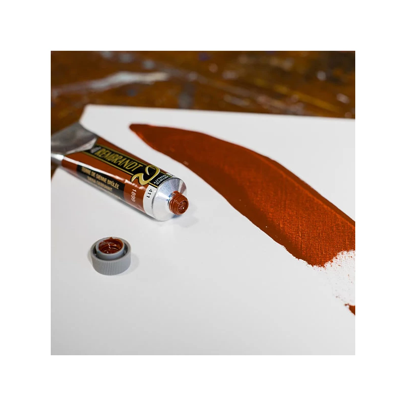 Talens Rembrandt uljana boja, 40 ml - 411, burnt sienna