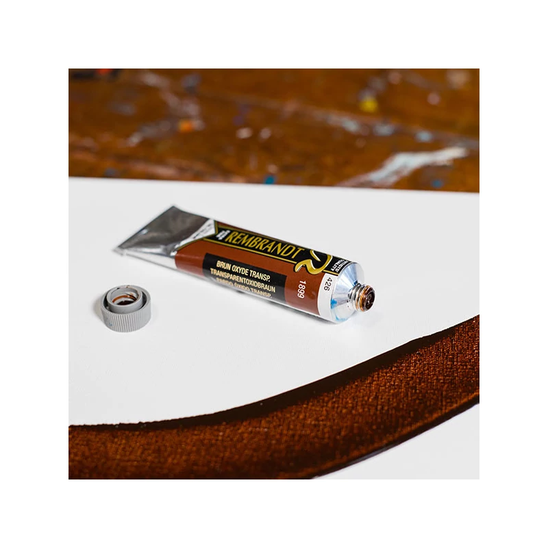 Talens Rembrandt uljana boja, 40 ml - 426, transparent oxide brown
