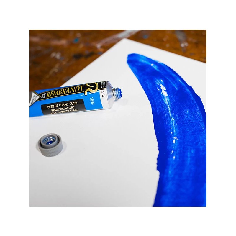 Talens Rembrandt uljana boja, 40 ml - 513, cobalt blue light