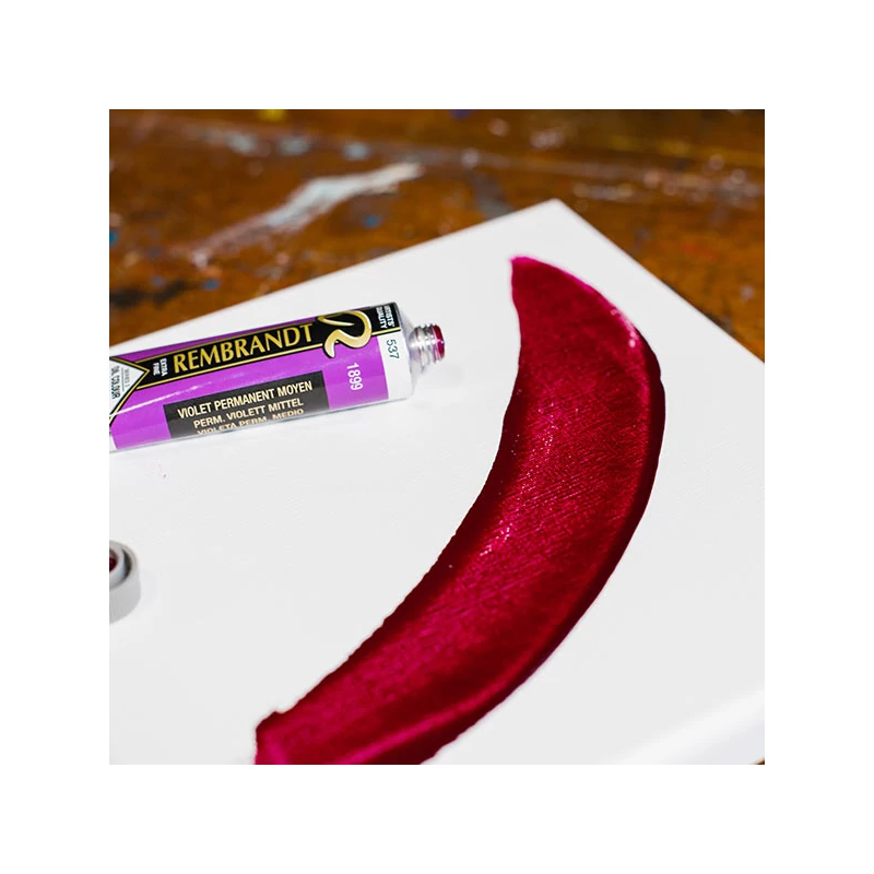 Talents Rembrandt uljana boja, 40 ml - 537, permanent violet medium