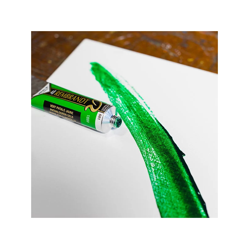 Talens Rembrandt uljana boja, 40 ml - 681, phthalo green yellow