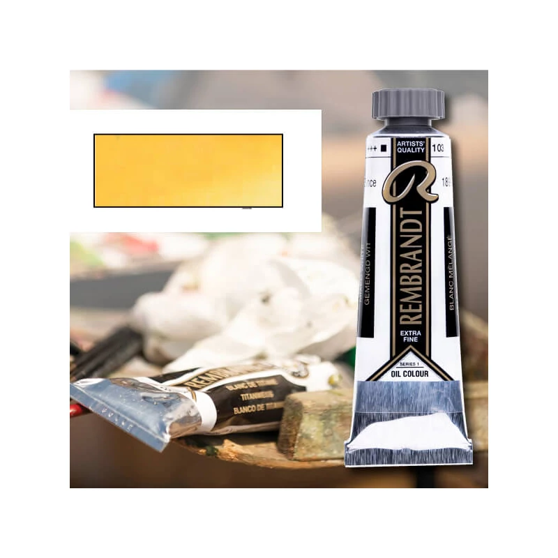 Talens Rembrandt uljana boja, 40 ml - 284, permanent yellow medium