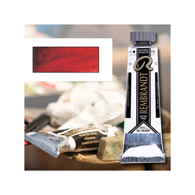 Talens Rembrandt uljana boja, 40 ml - 324, permanent madder brown