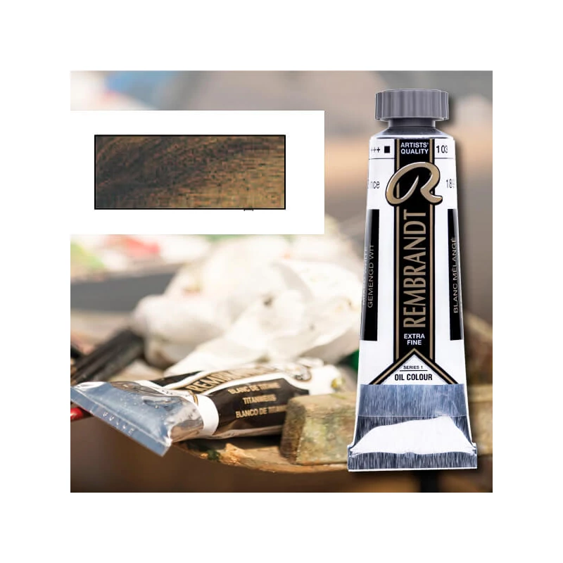 Talens Rembrandt uljana boja, 40 ml - 408, raw umber