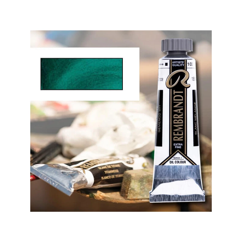 Talens Rembrandt uljana boja, 40 ml - 565, phthalo turquoise blue