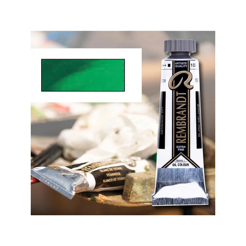 Talens Rembrandt uljana boja, 40 ml - 619, permanent green deep