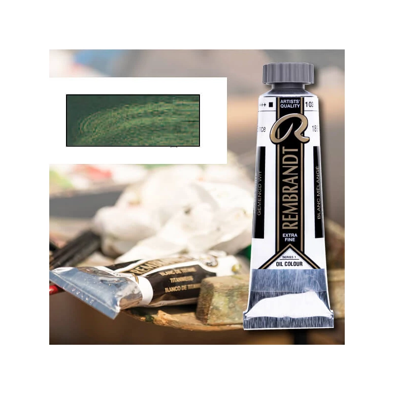 Talens Rembrandt uljana boja, 40 ml - 629, green earth