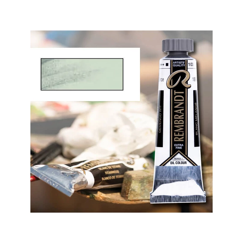 Talens Rembrandt uljana boja, 40 ml - 800, silver