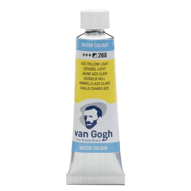 Talens Van Gogh akvarel boja u tubi, 0 ml - 268, azo yellow light