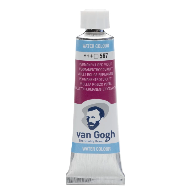 Talens Van Gogh akvarel boja u tubi, 0 ml - 567, permanent red violet