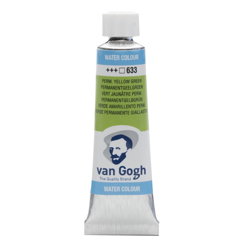 Talens Van Gogh akvarel boja u tubi, 0 ml - 633, permanent yellowish green