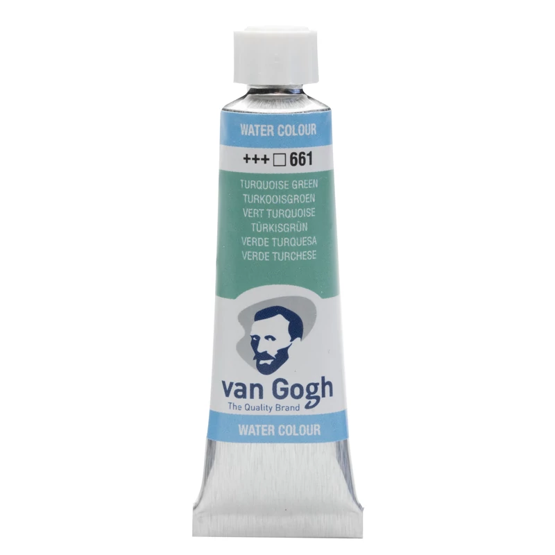Talens Van Gogh akvarel boja u tubi, 0 ml - 661, turquoise green
