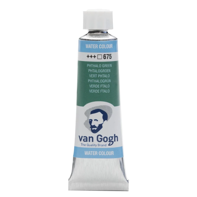 Talens Van Gogh akvarel boja u tubi, 0 ml - 675, phthalo green