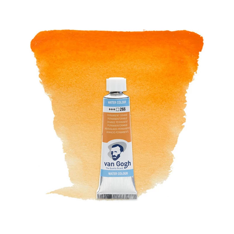 Talens Van Gogh akvarel boja u tubi, 0 ml - 266, permanent orange