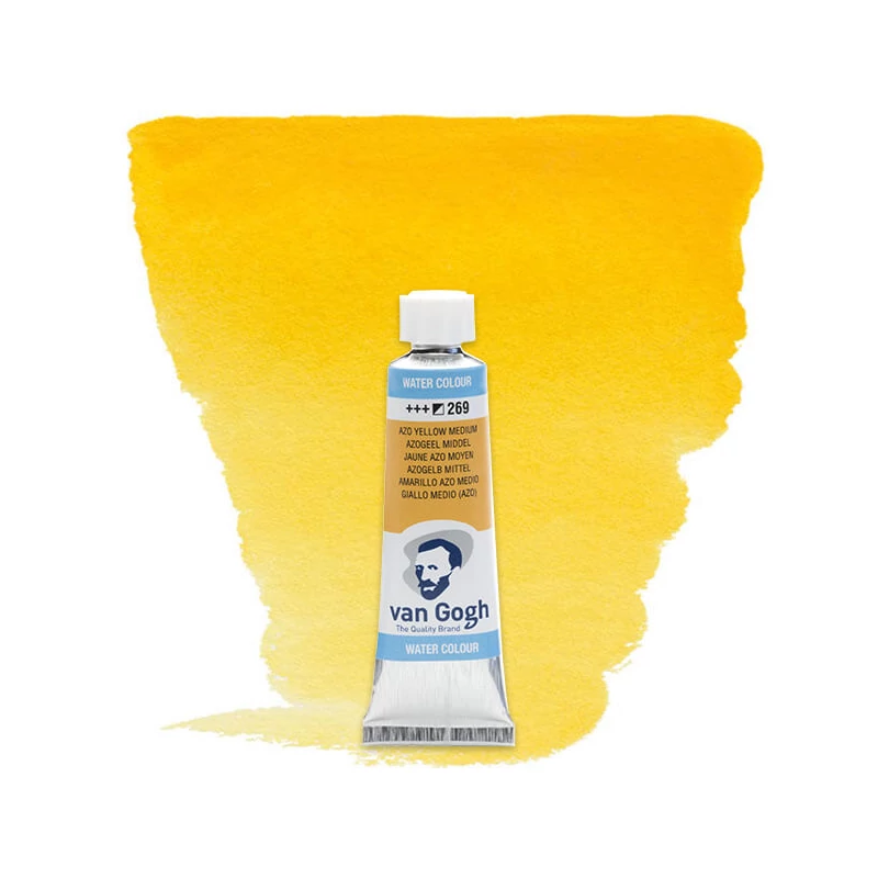 Talens Van Gogh akvarel boja u tubi, 0 ml - 269, azo yellow medium