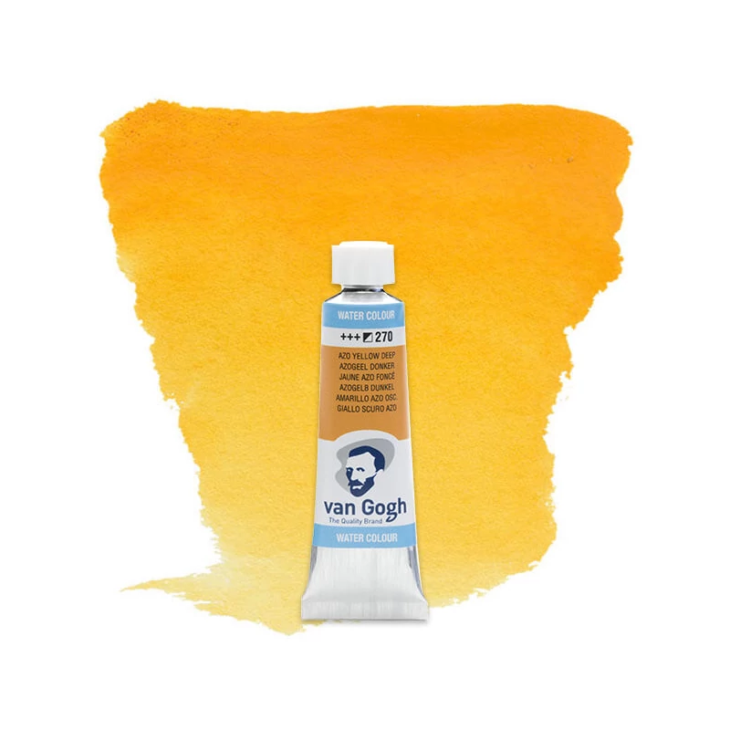 Talens Van Gogh akvarel boja u tubi, 0 ml - 270, azo yellow deep