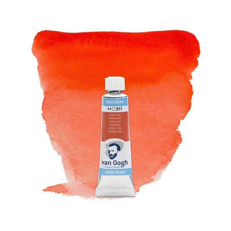 Talens Van Gogh akvarel boja u tubi, 0 ml - 311, vermilion