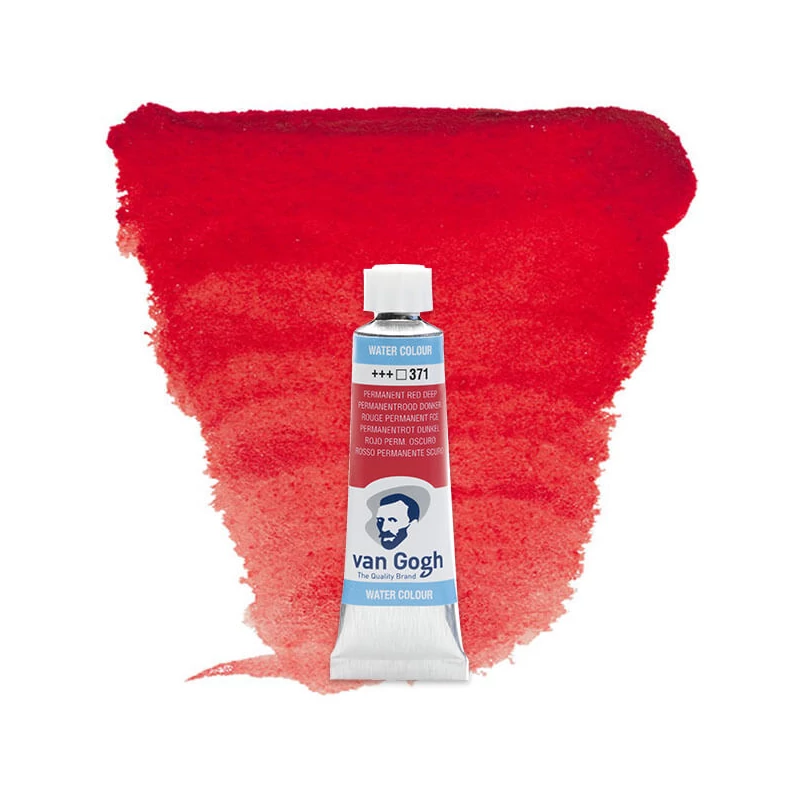 Talens Van Gogh akvarel boja u tubi, 0 ml - 371, permanent red deep