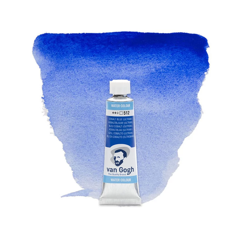 Talens Van Gogh akvarel boja u tubi, 0 ml - 512, cobalt blue (ultramarine)