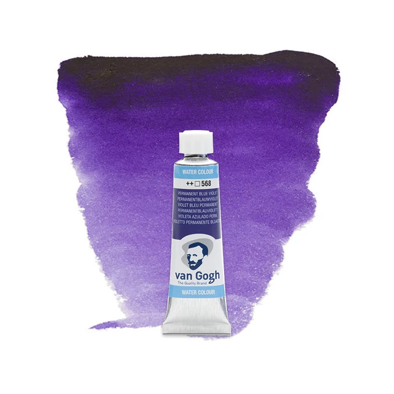 Talens Van Gogh akvarel boja u tubi, 0 ml - 568, permanent blue violet